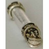 Iran Islam Shia Joshan Kabir Dua Amulet Taweez Tawiz Sterling Silver 925 Carved Mosque Pendant Necklace