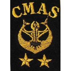 Iran CMAS Military Navy 2 Star Diver Deep Sea Diving Scuba Embroidered Patch