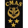 Iran CMAS Military Navy 3 Star Diver Deep Sea Diving Scuba Embroidered Patch