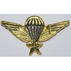 Iran Military Combat Airborne AB Elite Para Parachute Paratrooper Basic 1 Star Diecast Wing