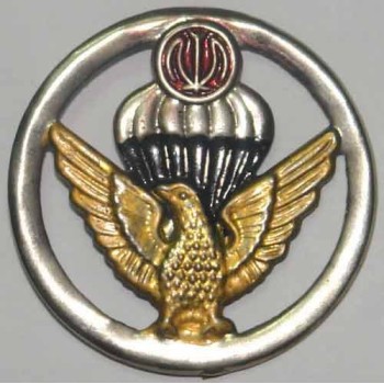 Iran Military AB Airborne Para Parachute Paratrooper Beret Hat Badge