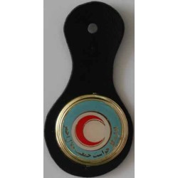 Red Crescent (Red Cross) Society of the Islamic Republic of Iran Herasat Police Breast Badge on Fob