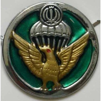 Iran Military AB Airborne Para Parachute Paratrooper Beret Hat Badge