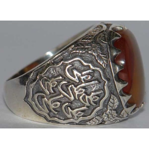Iran Islam Shia Imam Ali Name Natural Yamani Yemeni Agate Aqeeq Aqiq Sterling Silver 925 Ring Iran Islam Shia Imam Ali Name Natural Yamani Yemeni Agate Aqeeq Aqiq Sterling Silver 925 Ring