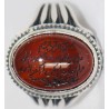 Iran Islam Quran Surat Al-Tawheed Al-Ikhlas Engraved on Natural Agate Aqeeq Aqiq Sterling Silver 925 Ring