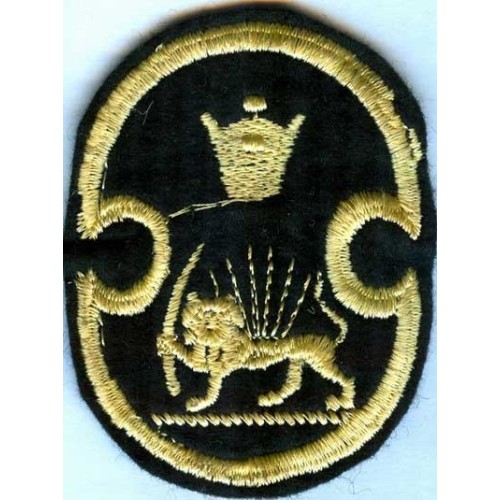 Iran Shah Pahlavi Era Lion & Sun ( Shiro Khorshid ) Military Original Embroidered Patch