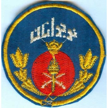 Iran Original Shah Military Army Nojavanan Regiment Beret Hat Embroidered Patch