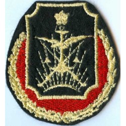 Iran Original Shah Pahlavi Era Military Staff Shoulder Embroidered Patch