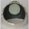 Iran Islam Shia Imam Ali Name Natural Agate Aqeeq Aqiq Sterling Silver 925 Ring