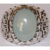 Iran Islam Shia Imam Ali Name Natural Agate Aqeeq Aqiq Sterling Silver 925 Ring