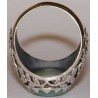 Iran Islam Shia Imam Ali Name Natural Agate Aqeeq Aqiq Sterling Silver 925 Ring