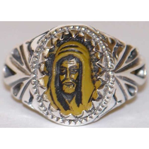 Iran Islam Islamic Shia Imam Ali a.s. Face Hand Carving on Yellow Agate Aqeeq Aqiq Akeek Gemstone Sterling Silver 925 Ring Iran Islam Islamic Shia Imam Ali a.s. Face Hand Carving on Yellow Agate Aqeeq Aqiq Akeek Gemstone Sterling Silver 925 Ring