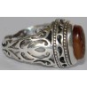 Iran Islam Shia Allah & 14 Masoom Imams Natural Yamani Yemeni Agate Aqeeq Aqiq Akik Sterling Silver 925 Ring