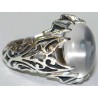 Iraq Islam Islamic Shia Imam Ali Natural Dur-e Najaf Clear Gemstone Sterling Silver 925 Ring
