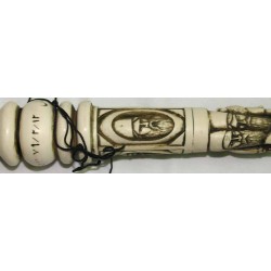 Iran Islam Shia Muslim Sufi Dervish Darvesh Walking Stick with nice characters all around