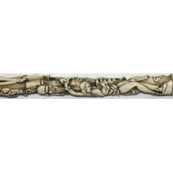 Iran Islam Shia Muslim Sufi Dervish Darvesh Walking Stick with nice characters all around