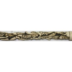 Iran Islam Shia Muslim Sufi Dervish Darvesh Walking Stick with nice characters all around