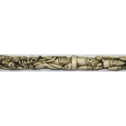 Iran Islam Shia Muslim Sufi Dervish Darvesh Walking Stick with nice characters all around