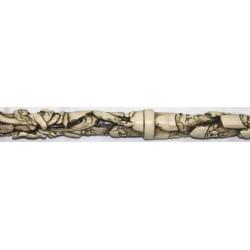 Iran Islam Shia Muslim Sufi Dervish Darvesh Walking Stick with nice characters all around