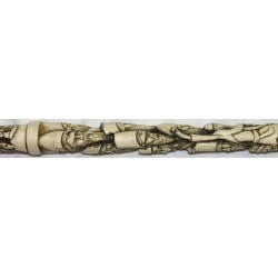 Iran Islam Shia Muslim Sufi Dervish Darvesh Walking Stick with nice characters all around