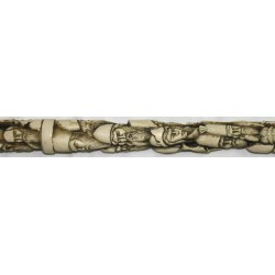 Iran Islam Shia Muslim Sufi Dervish Darvesh Walking Stick with nice characters all around