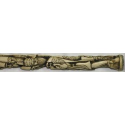 Iran Islam Shia Muslim Sufi Dervish Darvesh Walking Stick with nice characters all around
