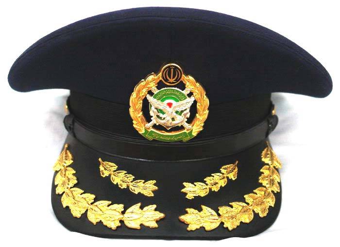 Iran Current Military AF Air Forces Generals Visor Cap Hat
