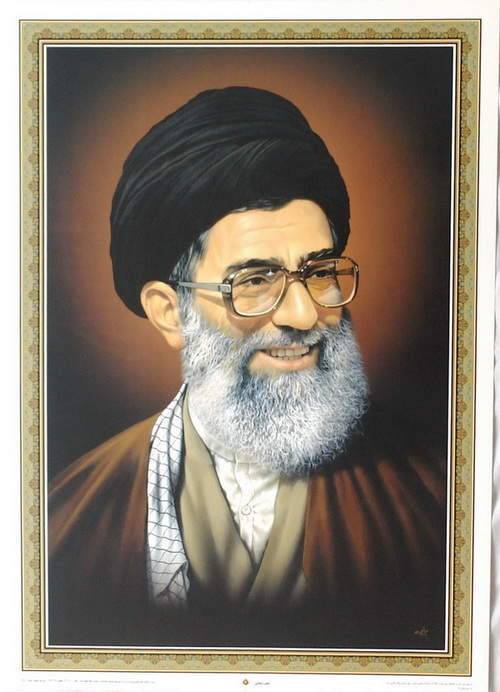 Iran Islam Shia Vali-e Faqih Rahbar Ayatollah Khamenei Poster