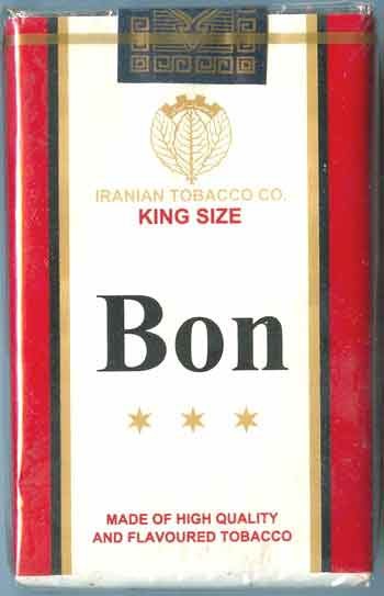 Iran BON King Size Unopened Full Cigarette Pack