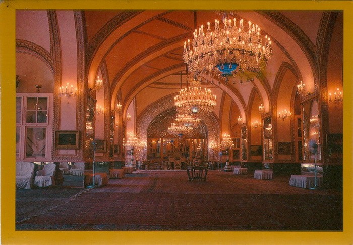 Iran Golestan Palace, Tehran, Viewcard Postcard