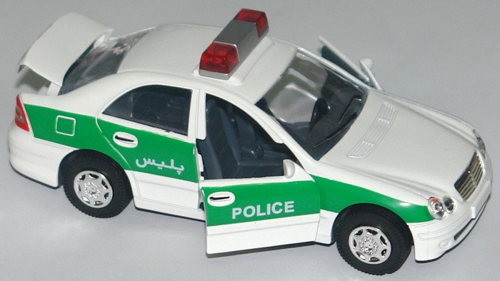 Iran Persia Police Car Diecast Model