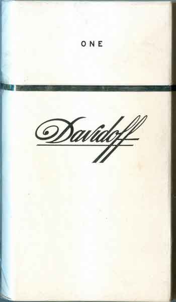 Germany DAVIDOFF for UAE with Arabic Health Warning Inscrpts Unopened Full Cigarette Pack