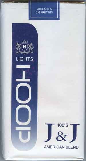 DOOH Lights J & J 100's Unopened Full Cigarette Pack