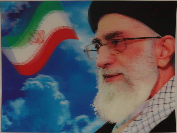 Iran Islam Shia Leader Ayatollah Khamenei 3D Three Dimensional Washable Poster