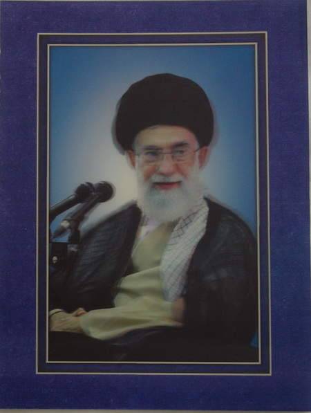 Iran Islam Shia Leader Ayatollah Khamenei 3D Three Dimensional Washable Poster