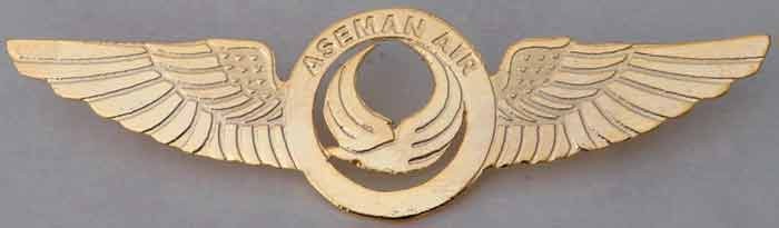 Iran Aseman Airlines Pilots Metal Wing