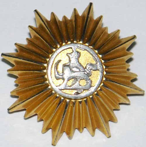 Iran Persia Shah Pahlavi Military Army Uniform Lion & Sun ( Shiro Khorshid ) Taj Crown Shoulder Rank Button