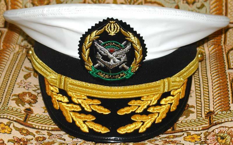 Iran Current Military Navy Admirals Visor Cap Hat