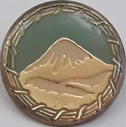 Iran Military Elite Special Forces Mountain Warfare Qualification Badge Pin Type IX
